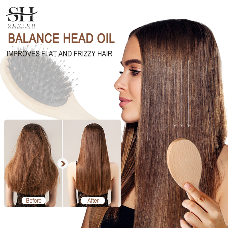 Hair Care Nature - Peigne moelleux en poils de sanglier