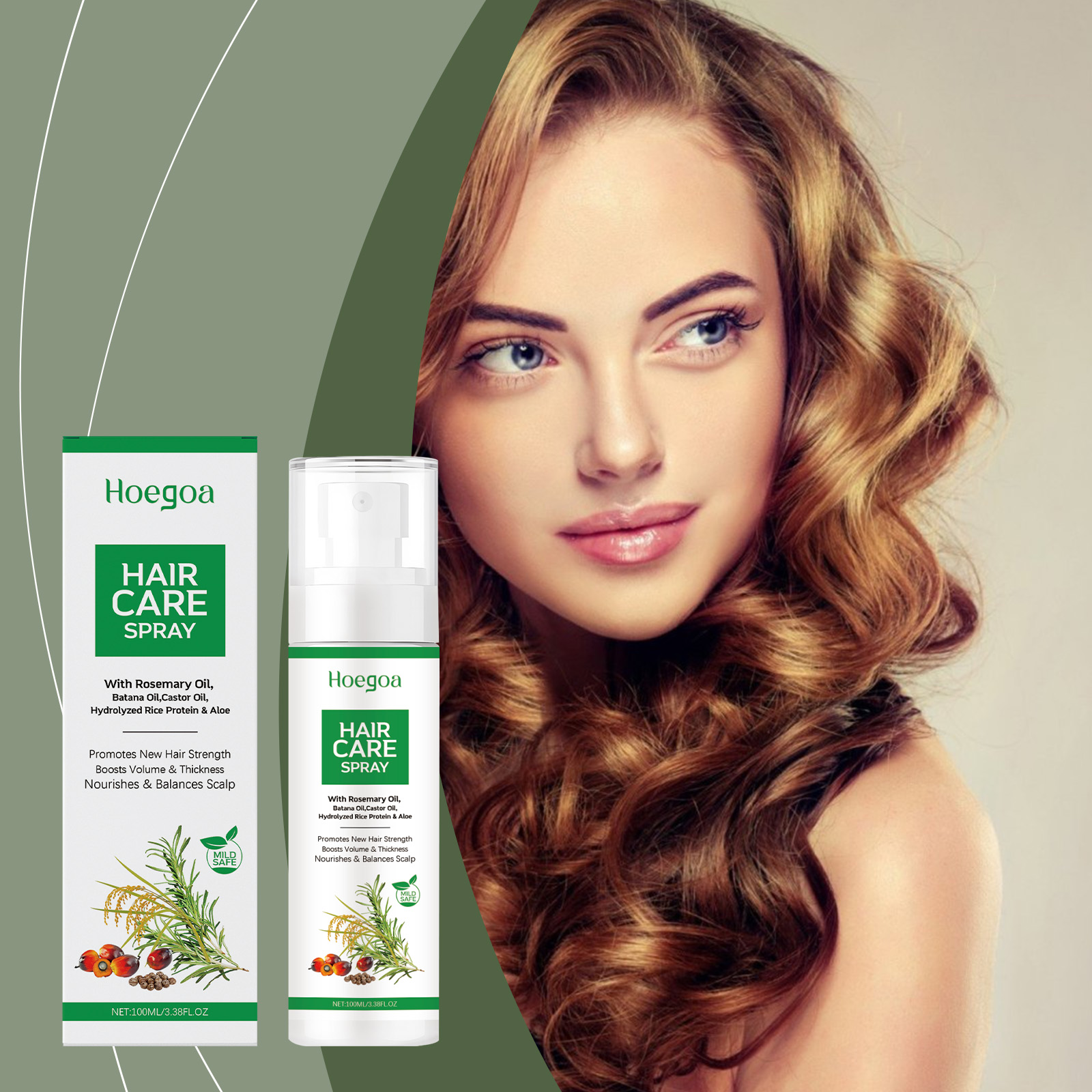Hair Care Nature - Spray d'essence Hoegoa pour le soin