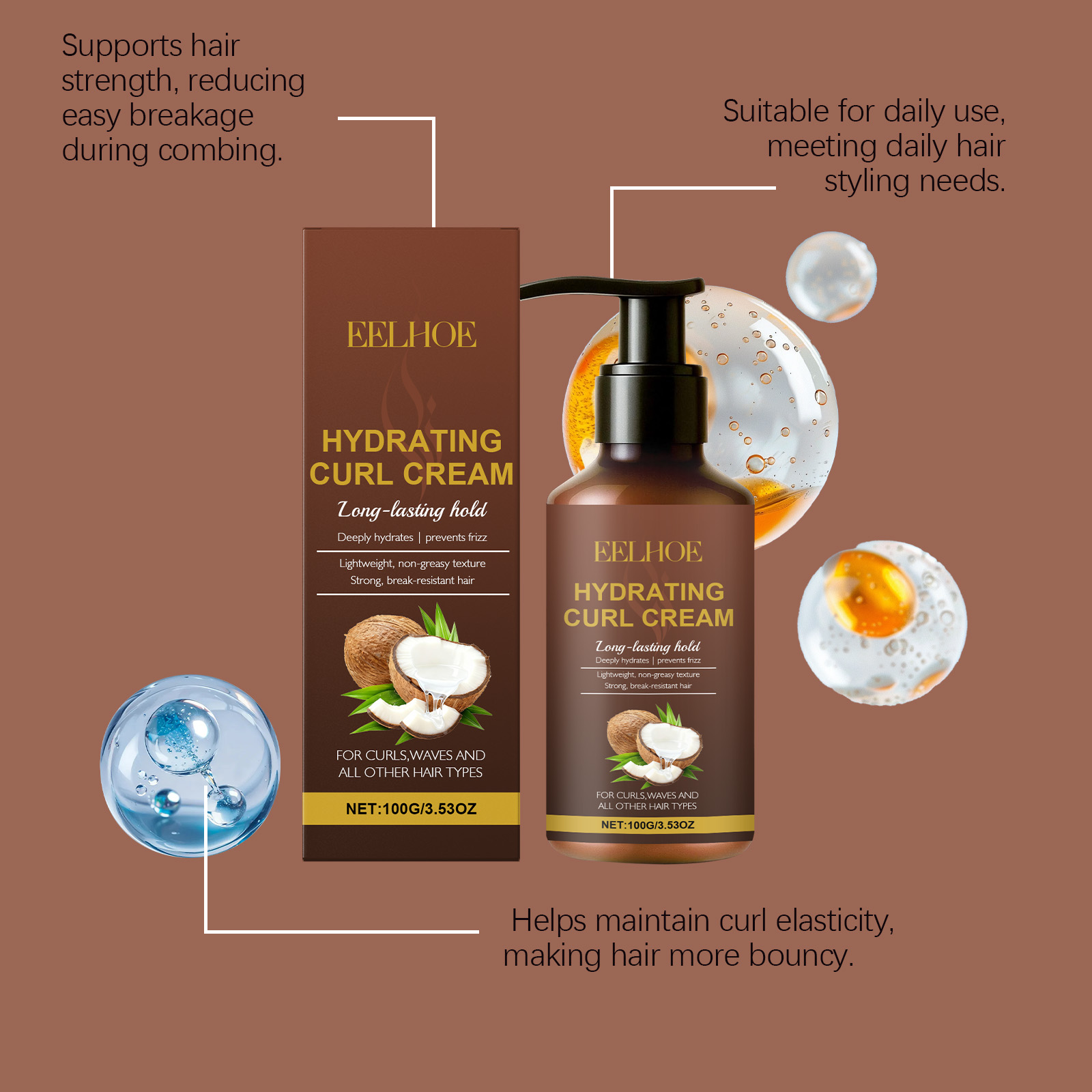 Crème coiffante pour cheveux o - Hair Care Naturally avis et prix