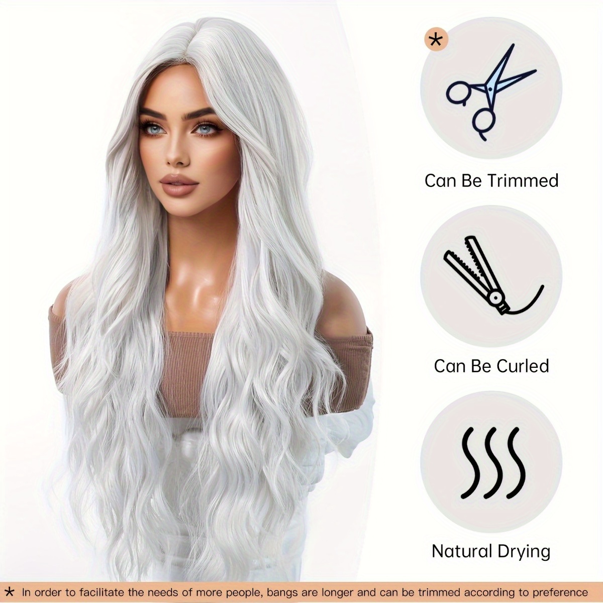 Perruque en fibre synthétique  - Hair Care Nature avis et prix