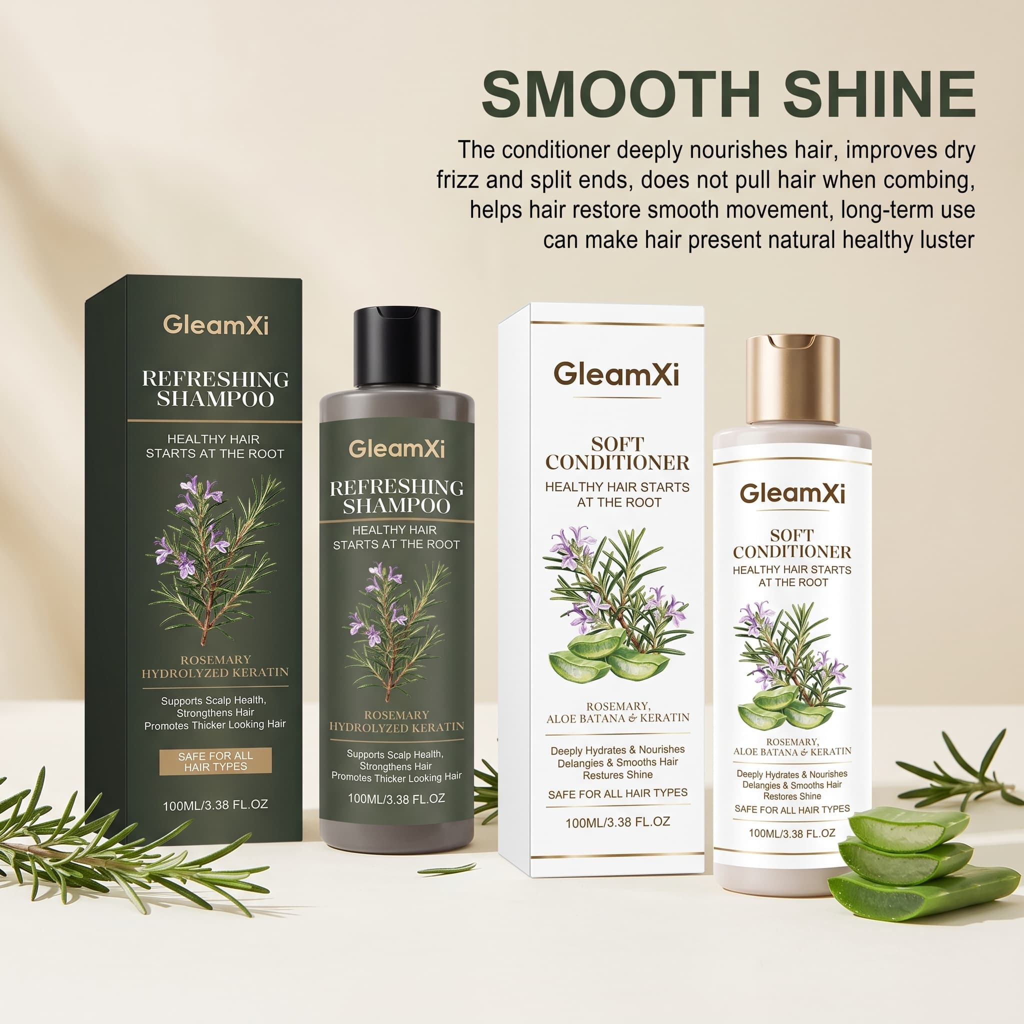 Ensemble Shampooing et Après-S - Hair Care Keratin Shampoo avis et prix