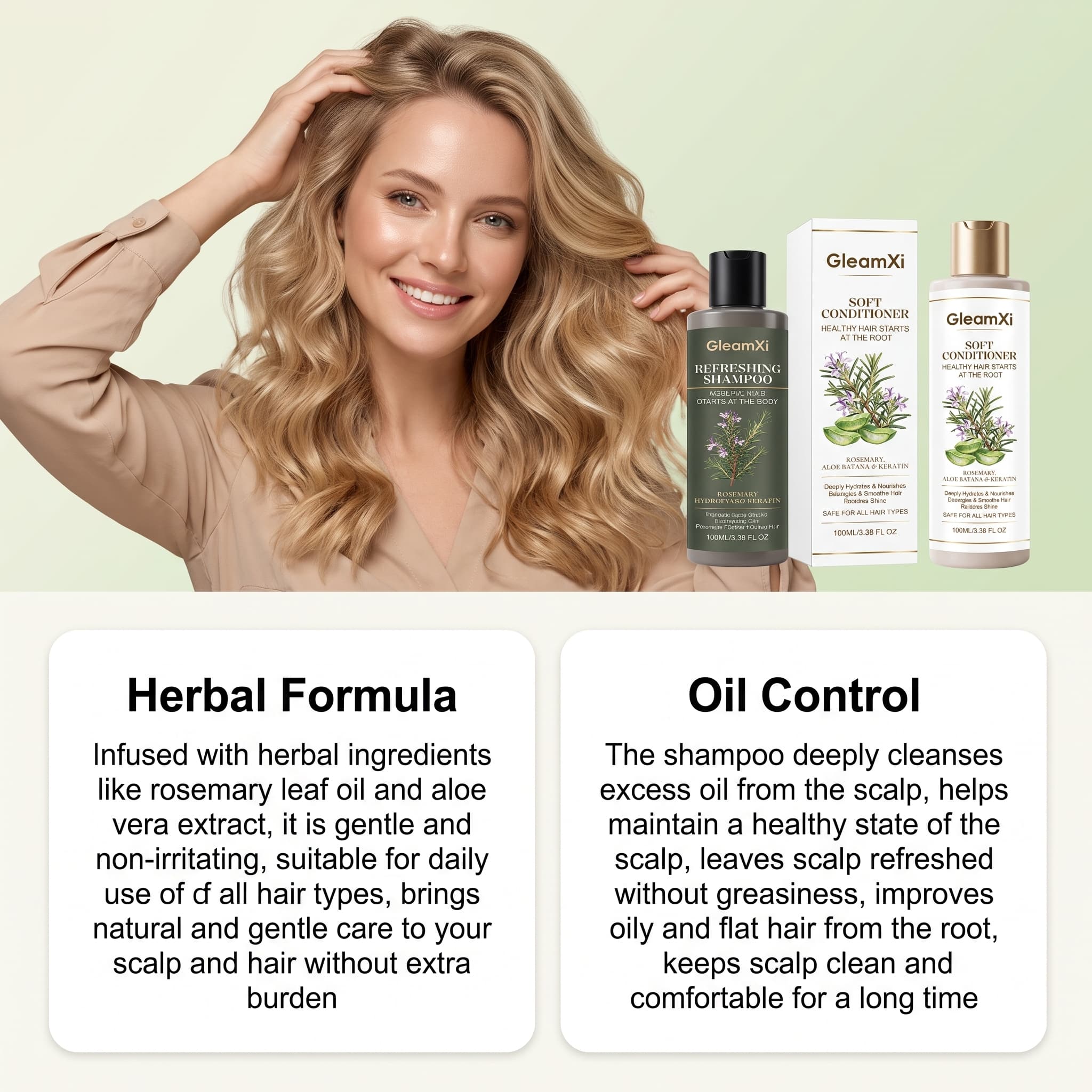Ensemble Shampooing et Après-S - Hair Care Keratin Shampoo avis et prix