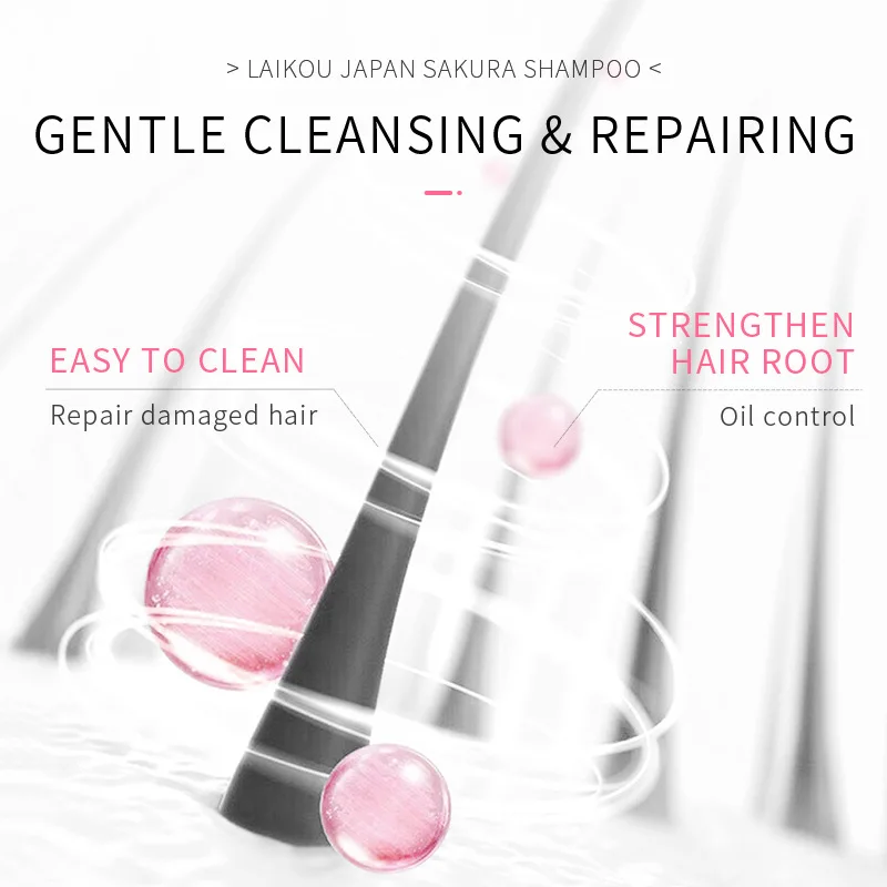 LAIKOU japon Sakura shampooing - Hair Care Korean Products avis et prix