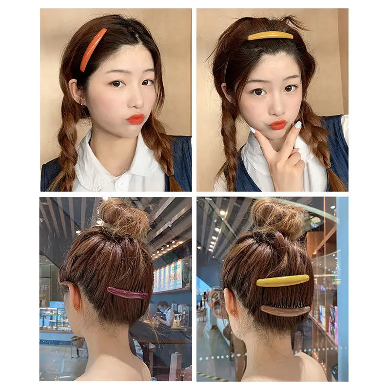 Couleur unie femmes banane pei - Hair Care Korean Products avis et prix