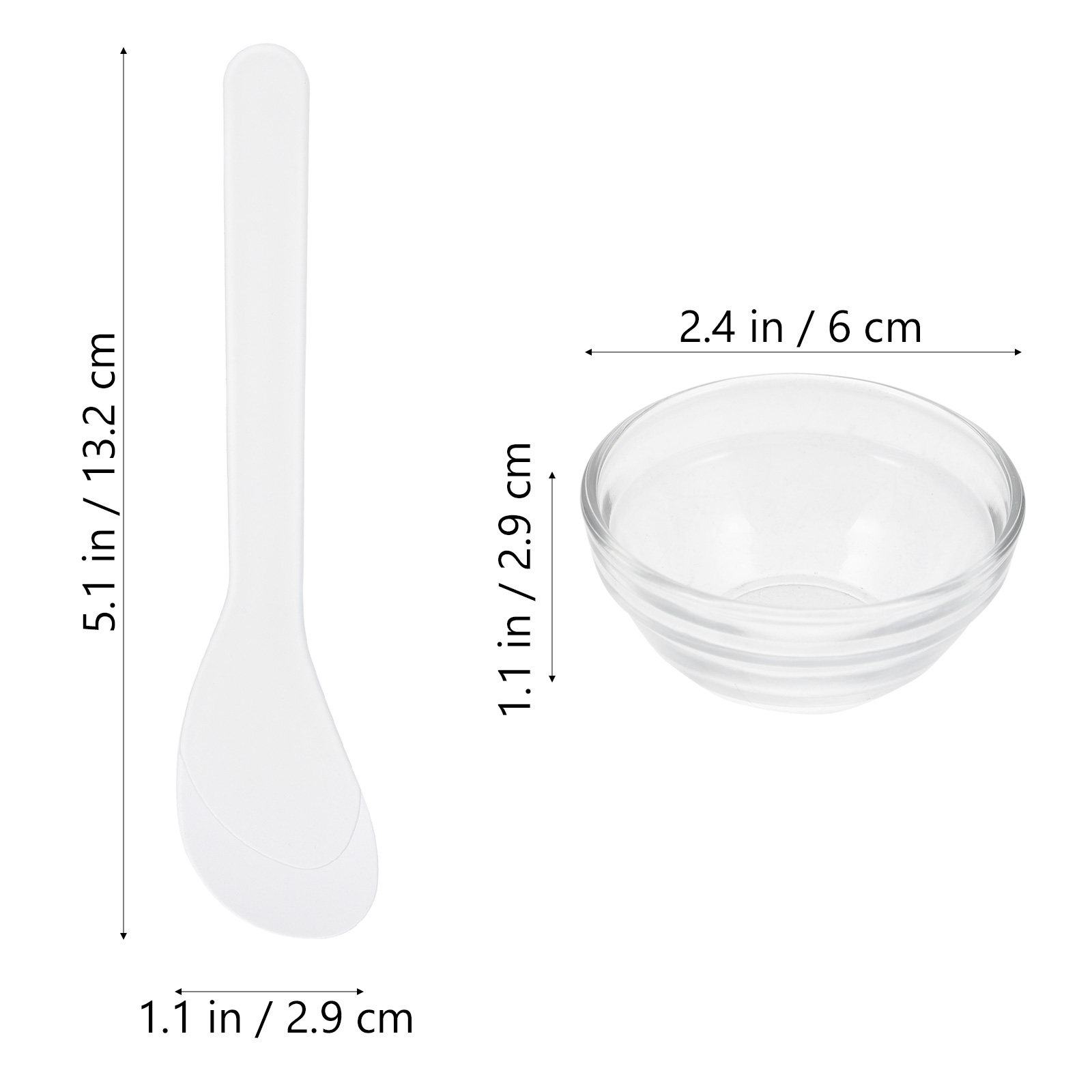 1 Ensemble de Bols en Verre po - Hair Care Essential Oil avis et prix