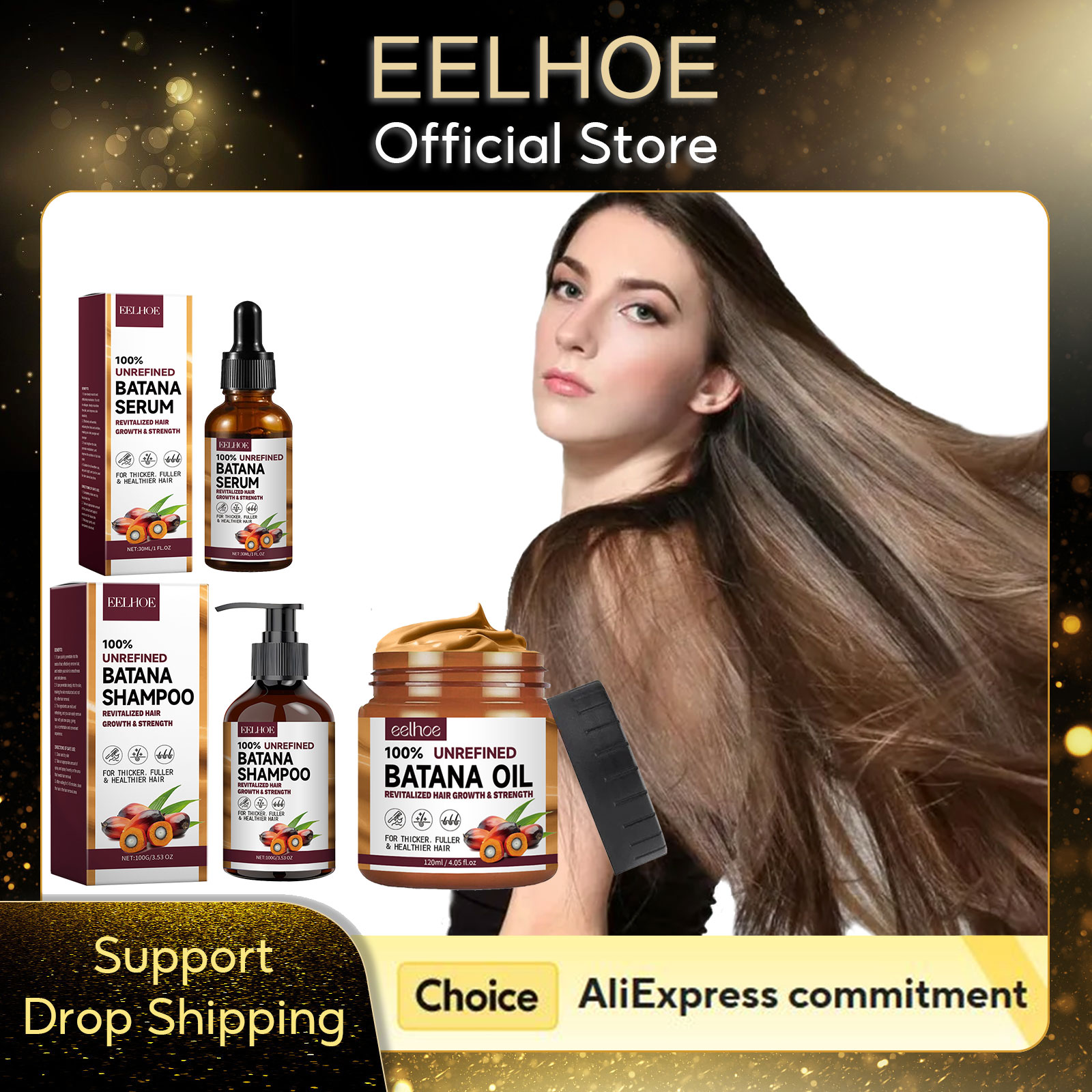 EELHOE huile de Batana naturel - Hair Care Keratin Shampoo avis et prix